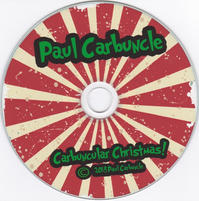 Paul Carbuncle Carbuncular Christmas disc